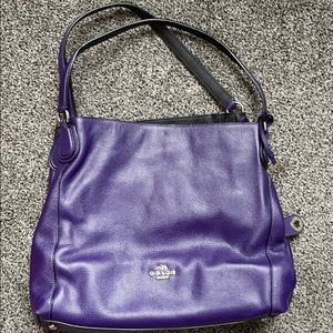Coach leather hobo